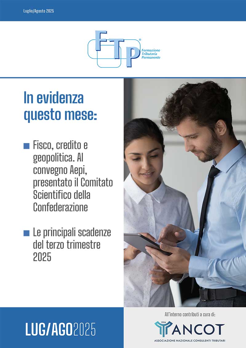 Periodico FTP: Luglio/Agosto 2025